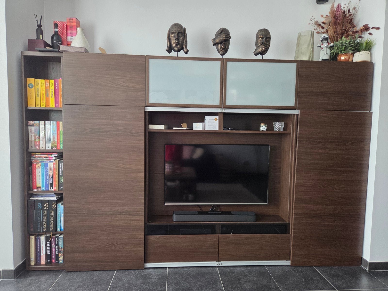 TV Meubel, Maison & Meubles, 25 à 50 cm, 150 à 200 cm, Utilisé, 150 à 200 cm