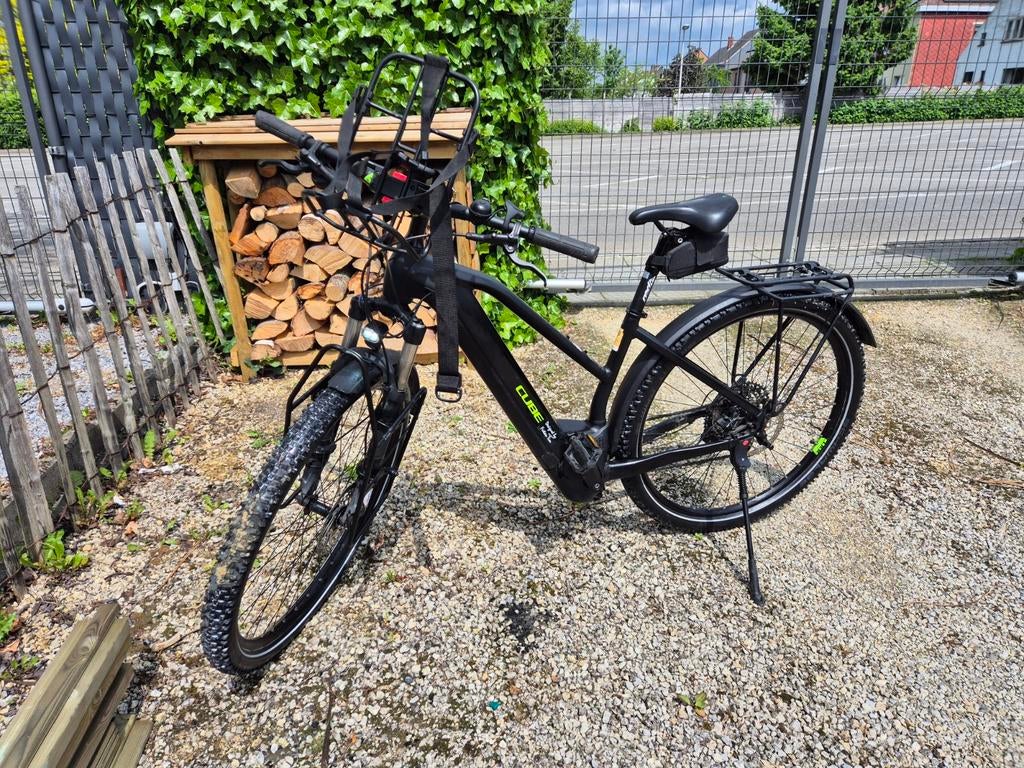 Cube MTB electric bike pakking hybrid reaction, Ophalen