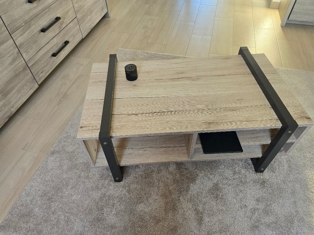 Meubelset te koop leefruimte, Huis en Inrichting, Kasten |Televisiemeubels, Ophalen, 100 tot 150 cm, Zo goed als nieuw, Beige
