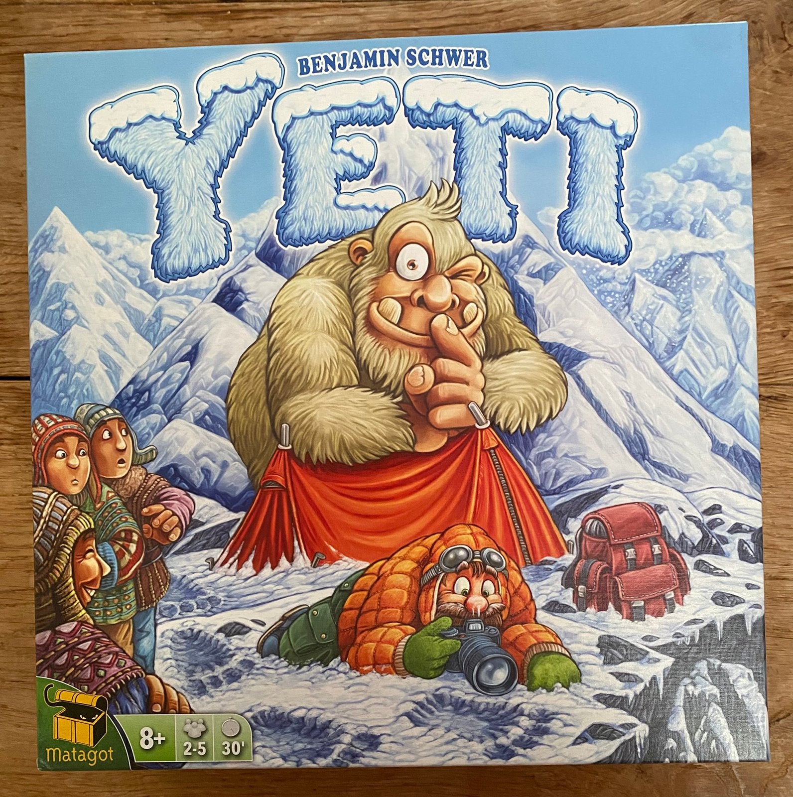 Jeu de société Yeti comme neuf, Enlèvement ou Envoi, Comme neuf