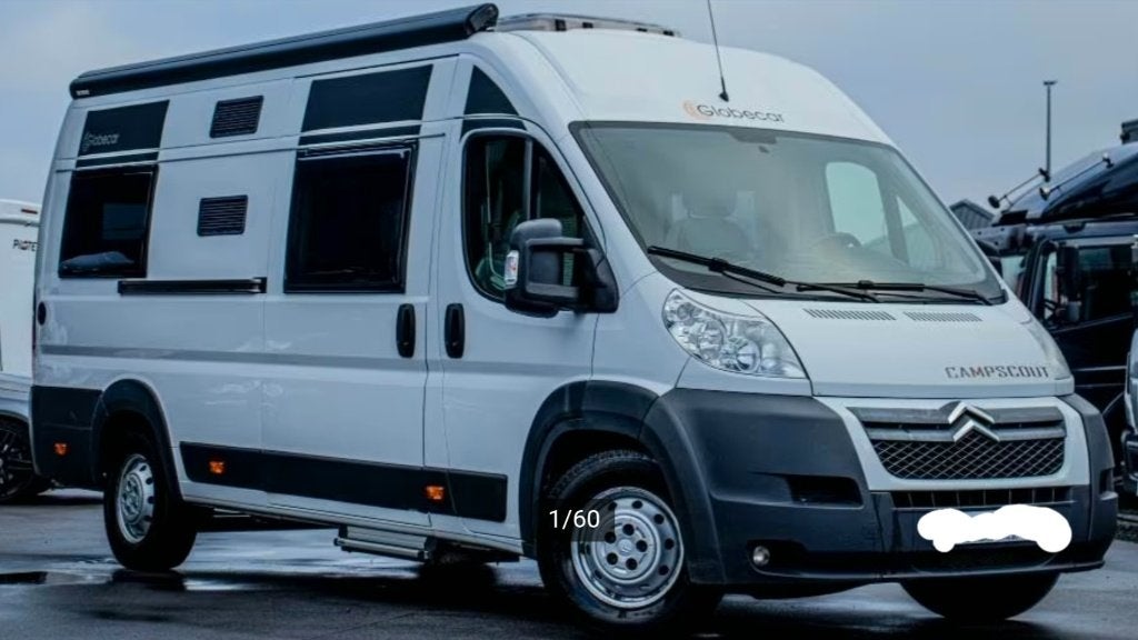Camping-car Globecar Campscout Poessl 2 lits. 1 propriétaire, 6 à 7 mètres, Pössl, Diesel, Particulier