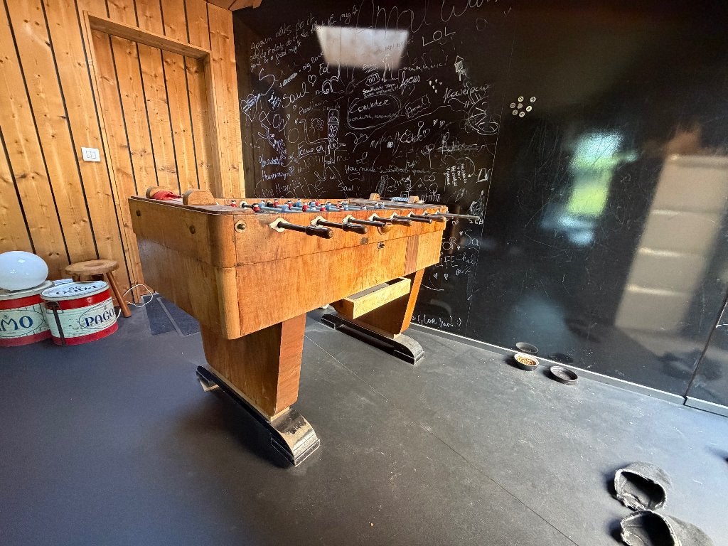Vintage voetbaltafel te restaureren, Kinderen en Baby's, Ophalen, Gebruikt