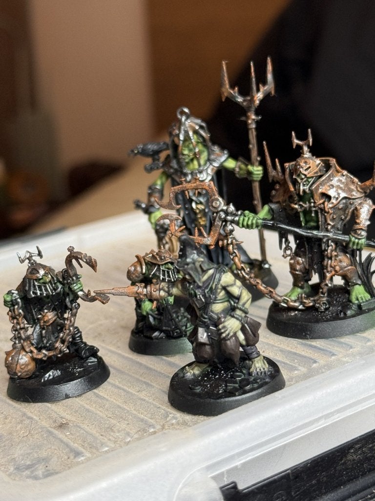 Warhammer Underworlds Kruleboyz Da Kunnin' Krew peint, Peint, Enlèvement ou Envoi, Figurine(s), Warhammer