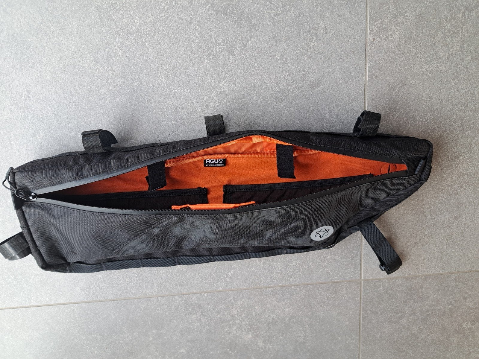 Frametas Agu venture zwart 5,5l, Fietsen en Brommers, Ophalen, Zo goed als nieuw