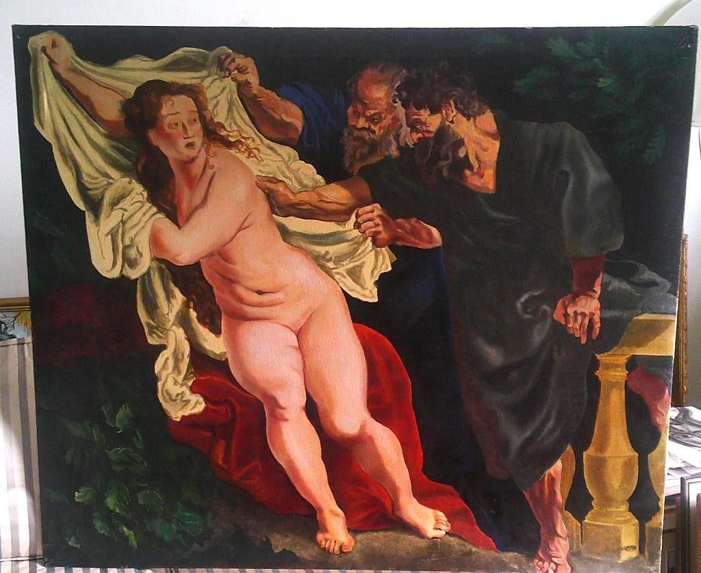 BIG) - Mythologie - Susanne et les Anciens - vers 1950, Enlèvement