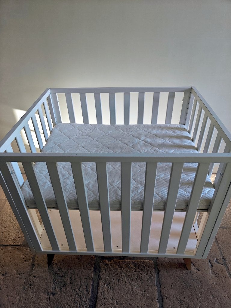 Quax Box Romain met matras, Kinderen en Baby's, Ophalen, Gebruikt, Vierkant, In hoogte verstelbaar