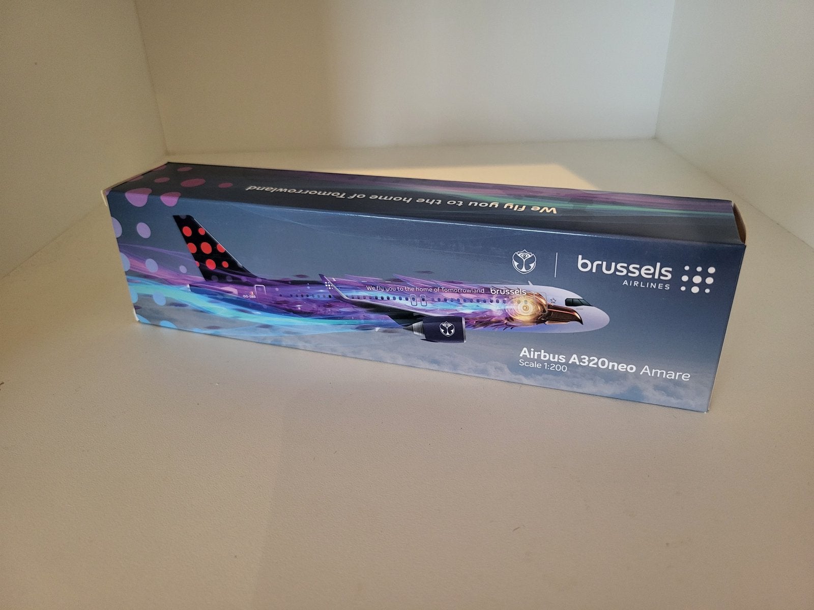 Brussels Airlines A320neo ‘Amare’ 1:200 NIEUW, Verzamelen, Ophalen of Verzenden, Nieuw, Schaalmodel