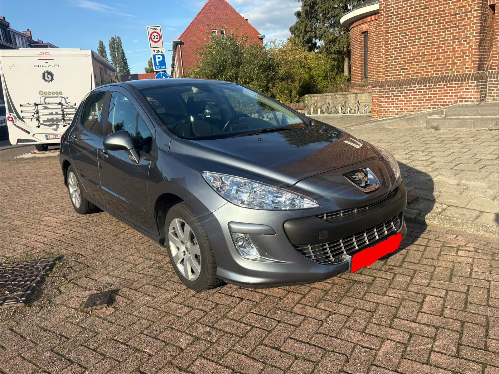 Peugoet 308 1.6 benzine met Keuring, Auto's, Elektrische ramen, 1600 cc, Handgeschakeld, 5 deurs