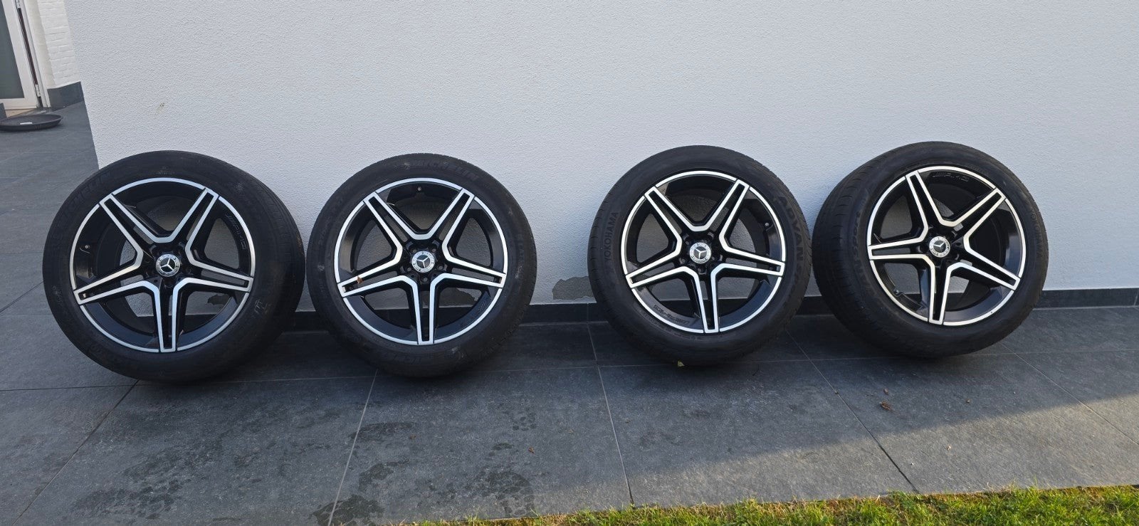 Jantes en verre Mercedes, Enlèvement, 21 pouces, Pneu(s)