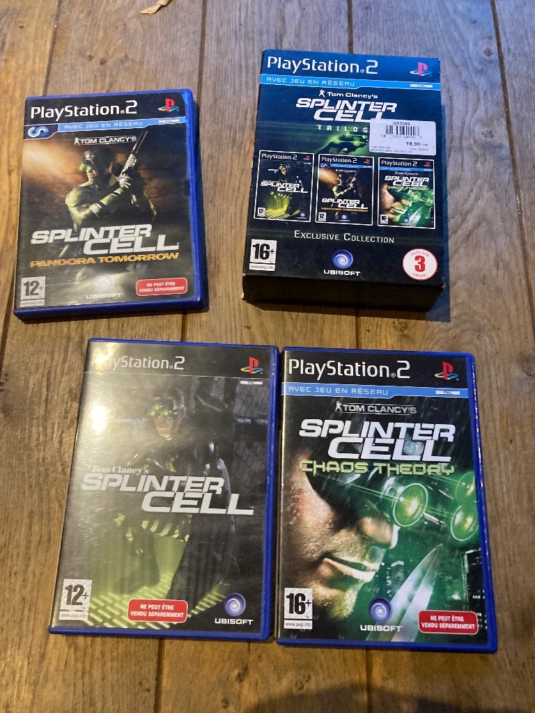 Splinter cell ps2 doos, Games en Spelcomputers, Ophalen of Verzenden