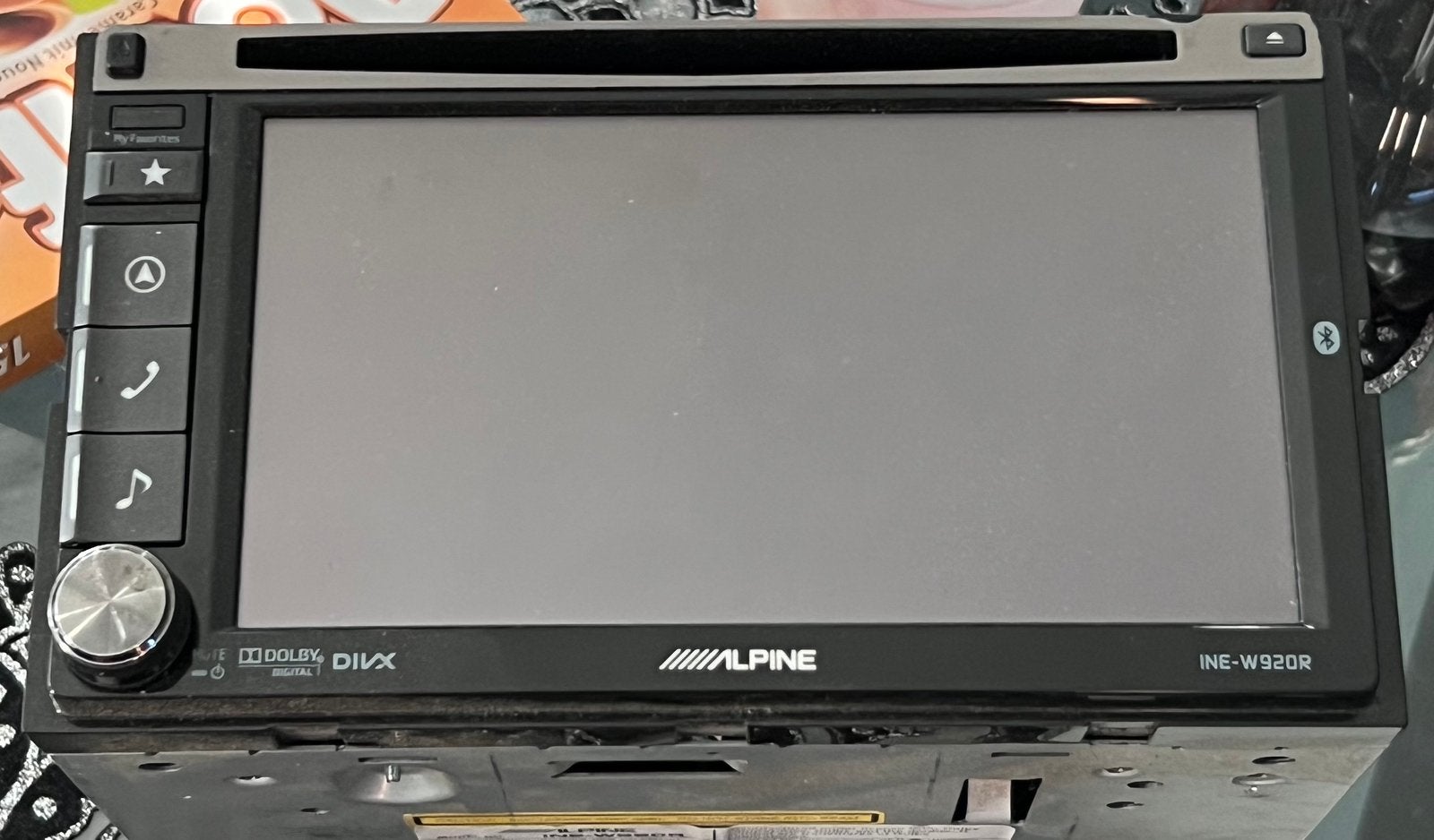 ALPINE INE-W920R, Auto diversen, Autoradio's, Ophalen, Zo goed als nieuw