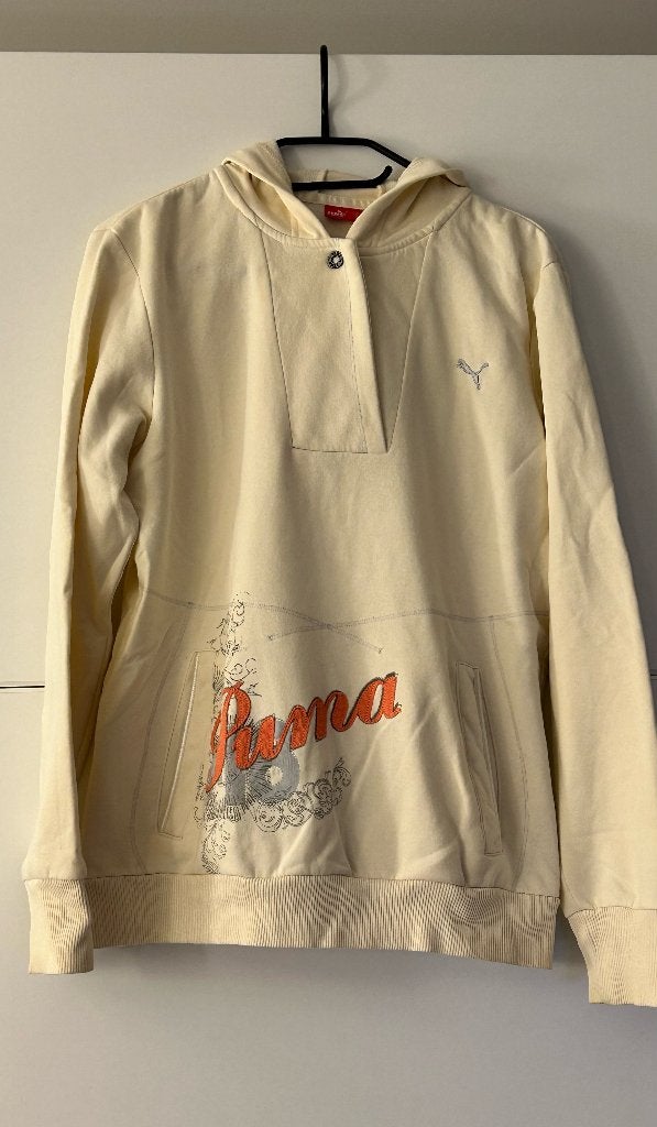 Puma ecru hoodie, Vêtements | Femmes, Taille 38/40 (M), Enlèvement ou Envoi, Puma, Beige