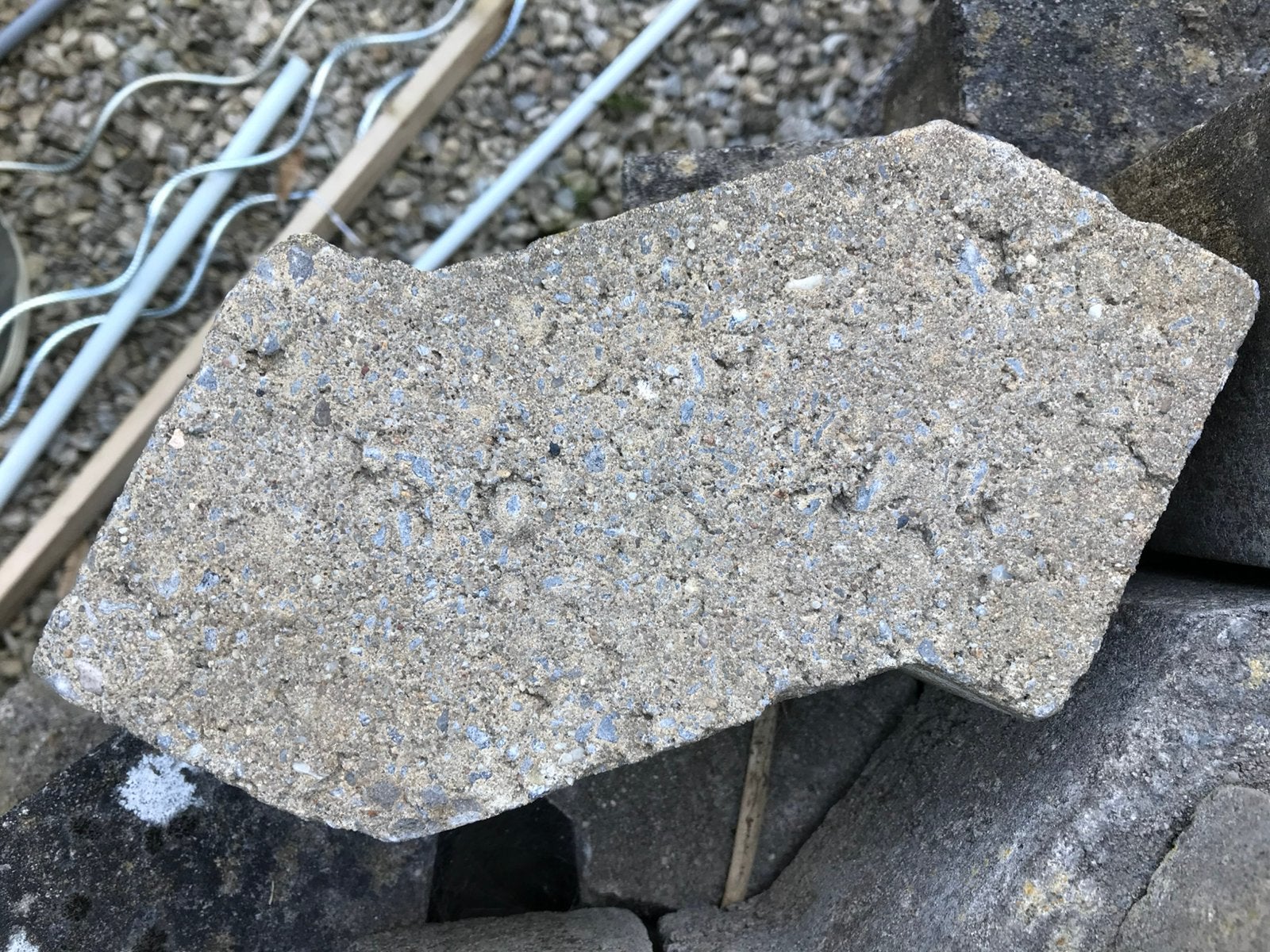 10cm dikke klinkers 4000stuks, Enlèvement, Comme neuf, Briques
