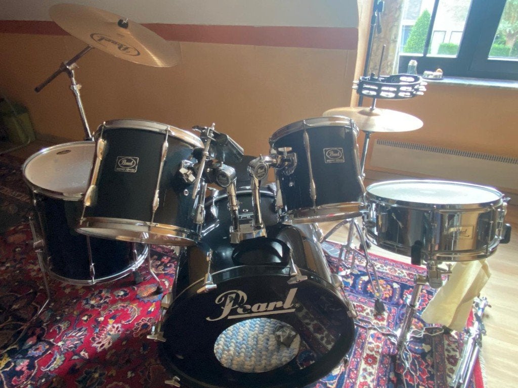 drumstel Pearl Forum Series, Musique & Instruments, Batteries & Percussions, Enlèvement, Utilisé, Pearl