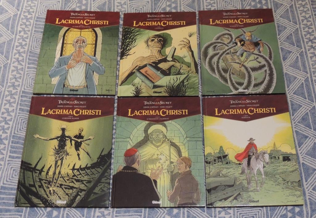 Le triangle secret Lacrima christi Série complète EO 6 tomes, Livres, Enlèvement ou Envoi, Série complète ou Série, Comme neuf