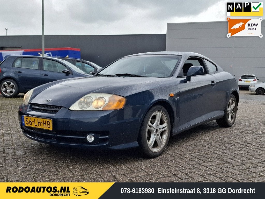 Hyundai Coupé 2.7i V6 FX Automaat 168pk Opknapper!, Autos : Divers, Voitures accidentées, Automatique, 2656 cm³, Hyundai, Coupé