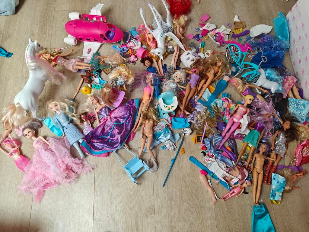 Barbie, Ophalen