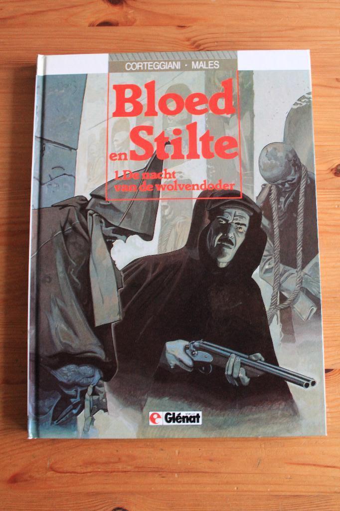 Bloed en stilte                            HC, Zo goed als nieuw, Meerdere stripboeken, Corteggiani- Mitton, Ophalen of Verzenden