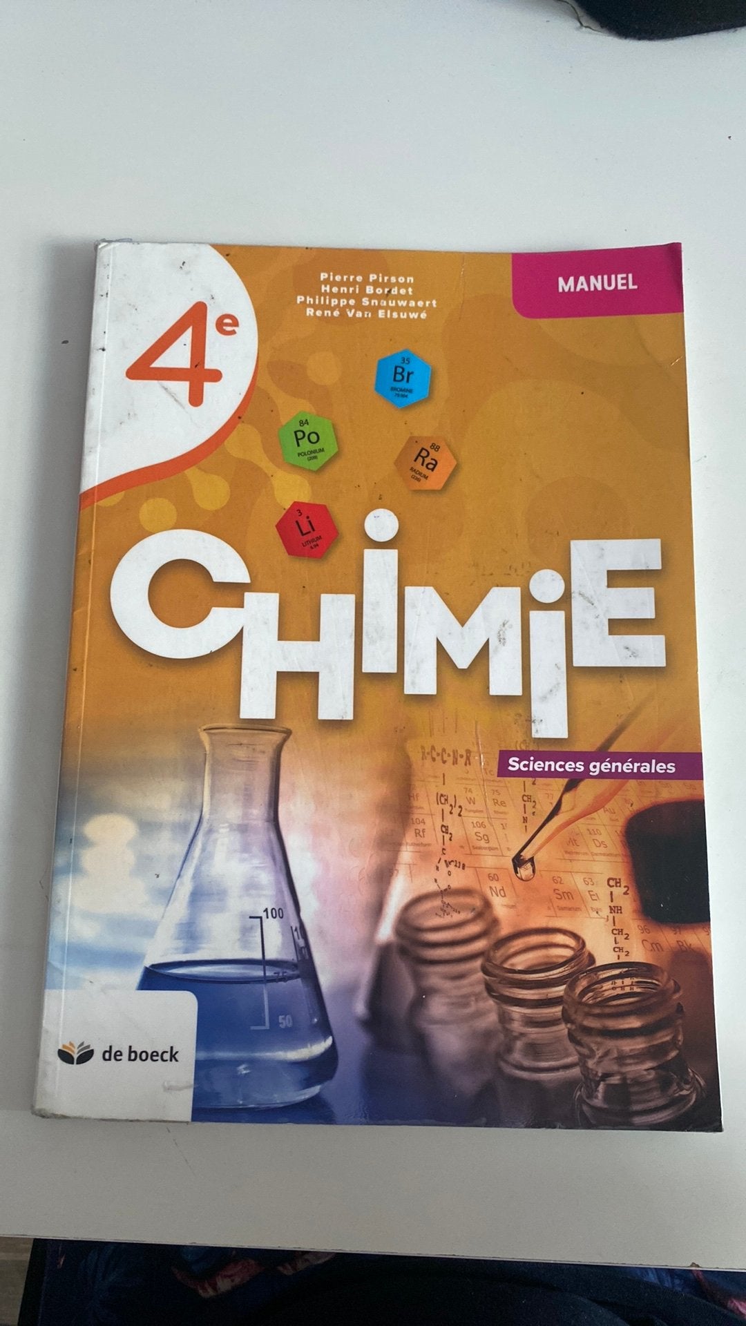 Chimie 4eme, Enlèvement, Comme neuf, Chimie