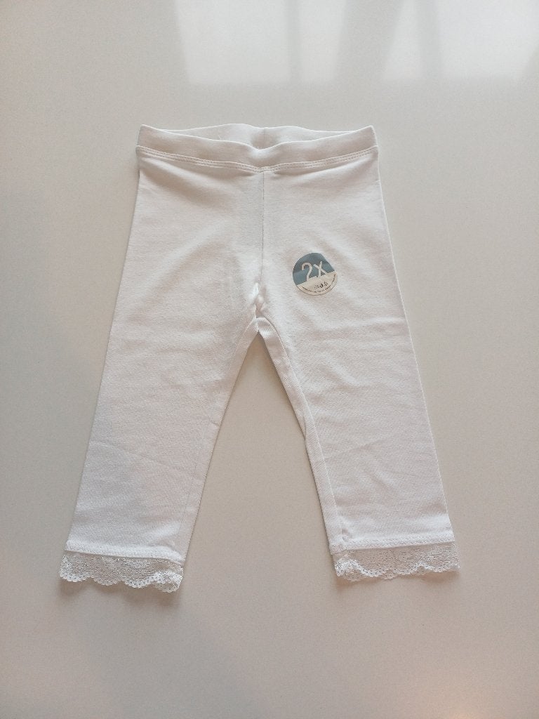 NIEUW witte capri legging maat 92 Kiki&Koko, Broek, Meisje, Nieuw, Ophalen of Verzenden