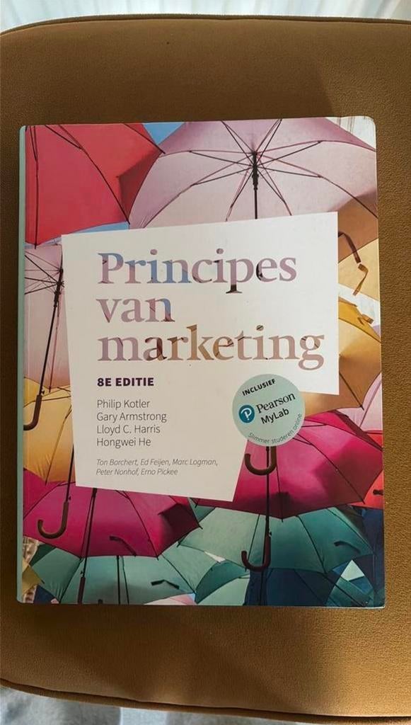 principes van marketing editie 8, Ophalen of Verzenden, Nieuw