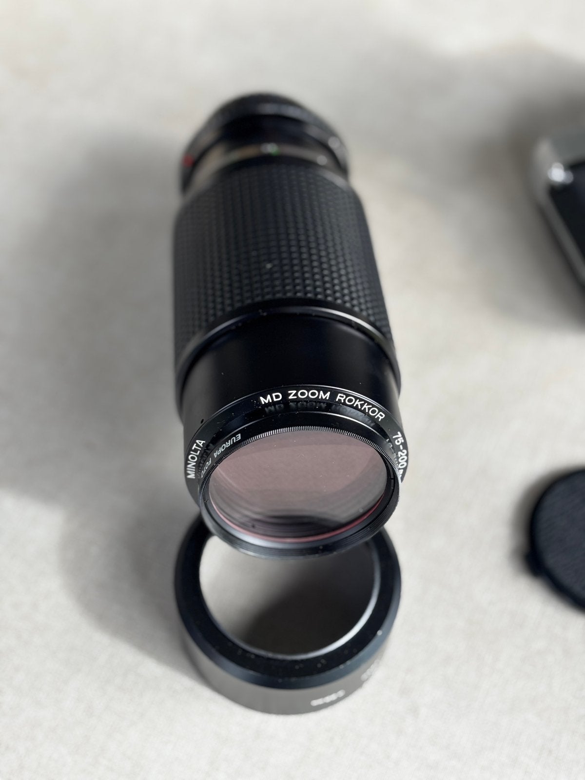 Objectif zoom 75 - 200 mm pour appareil photo Minolta, Enlèvement, Comme neuf, Minolta