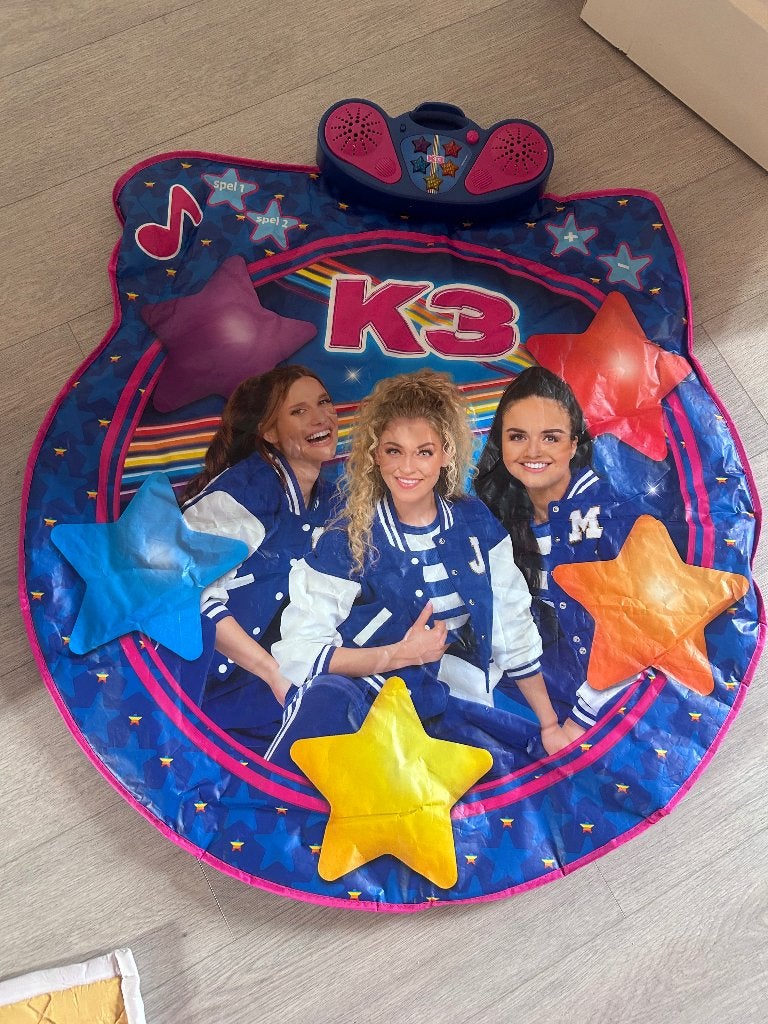 K3 dansmat, Ophalen, Zo goed als nieuw