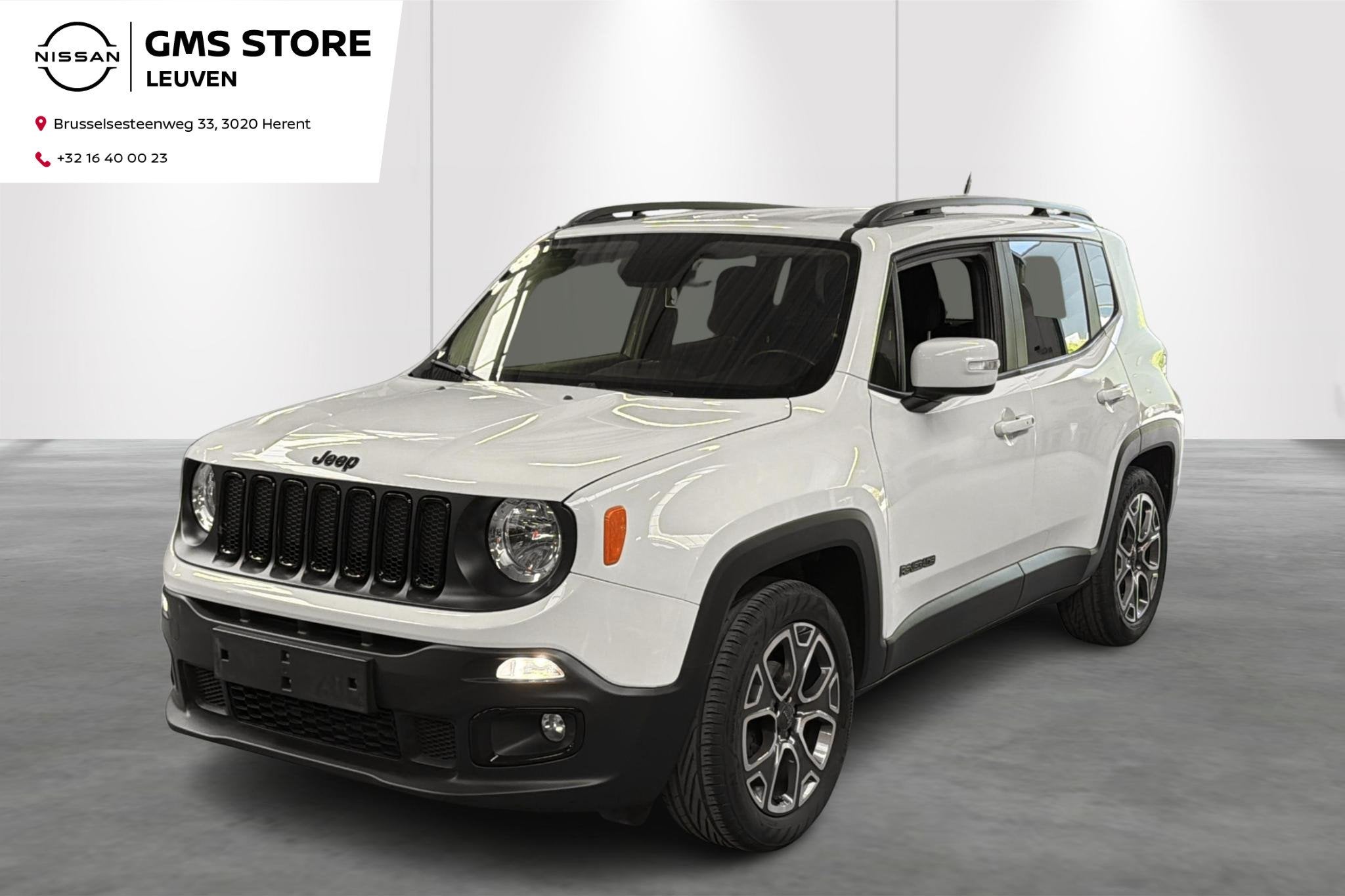 JEEP RENEGADE Night Eagle-GPS-AIRCO-Trekhaak, Auto's, Jeep, Stof, Gebruikt, 110 kW, 4 cilinders
