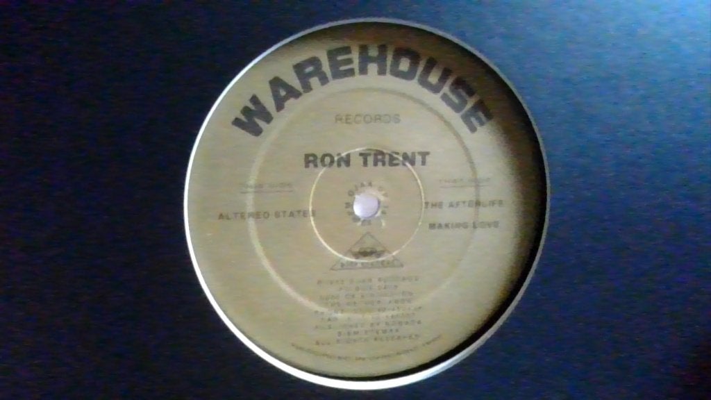 RON TRENT " THE AFTERLIFE " ( 1990 ), Techno of Trance, Ophalen of Verzenden, Zo goed als nieuw, 12 inch