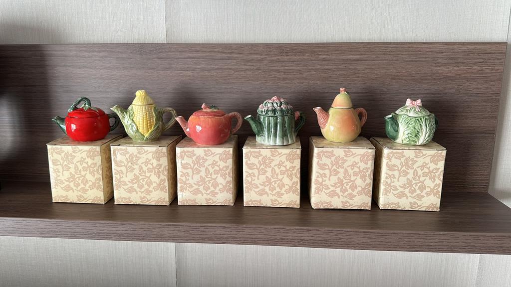 Miniatuur theepotjes, Collections, Maisons de poupées & Accessoires, Neuf, Décoration, Enlèvement