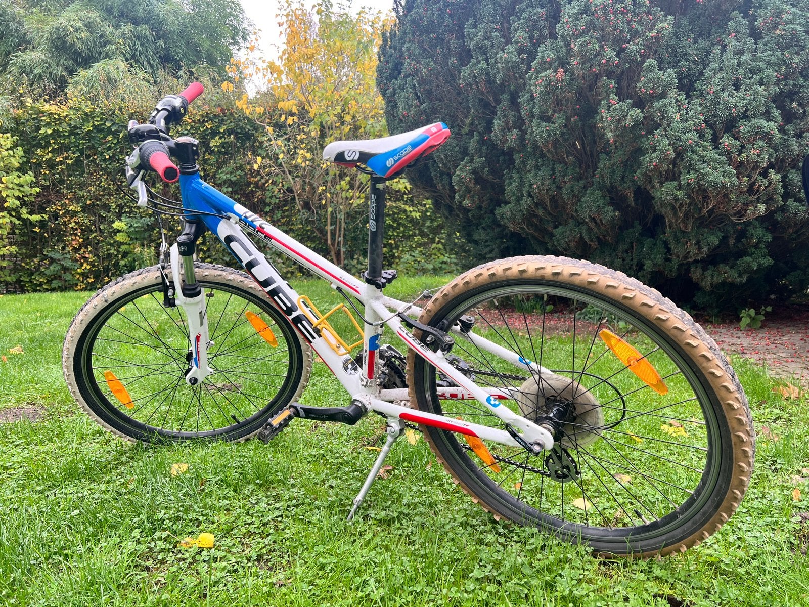 CUBE Kid Race 240 – 24 inch – lichte alu kinder-mountainbike, Frein sur jante, V-brakes, Aluminium, Enlèvement