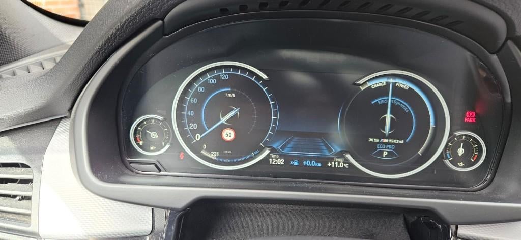 BMW X5 M50D, Auto's, Automaat, 4 deurs, 2993 cc, Zwart