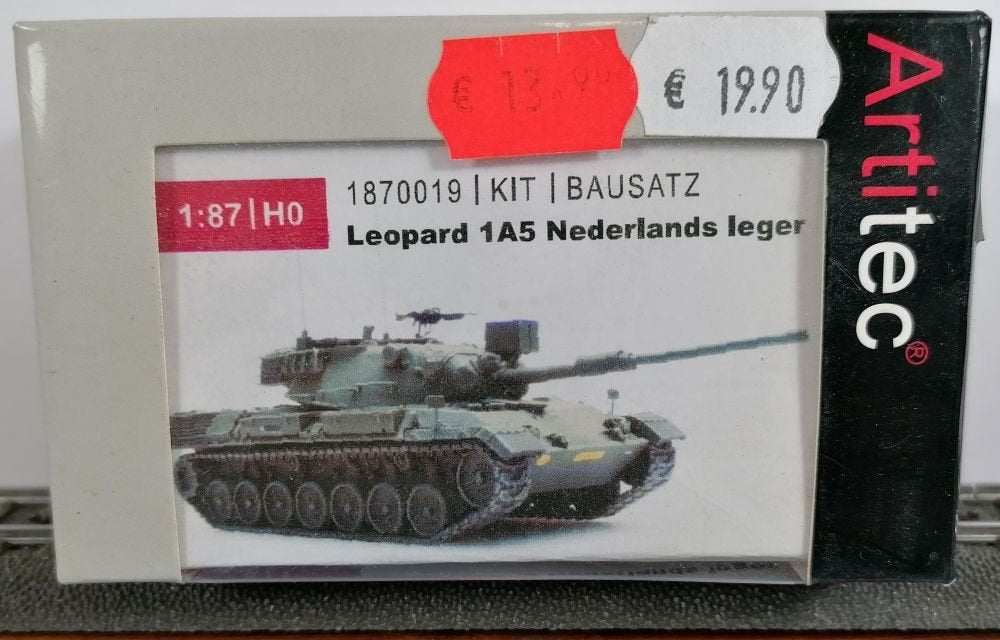 Kit de construction Artitec 1870019 char Leopard 1/87, Hobby & Loisirs créatifs, Neuf, Autres marques, 1:50 ou moins, Tank