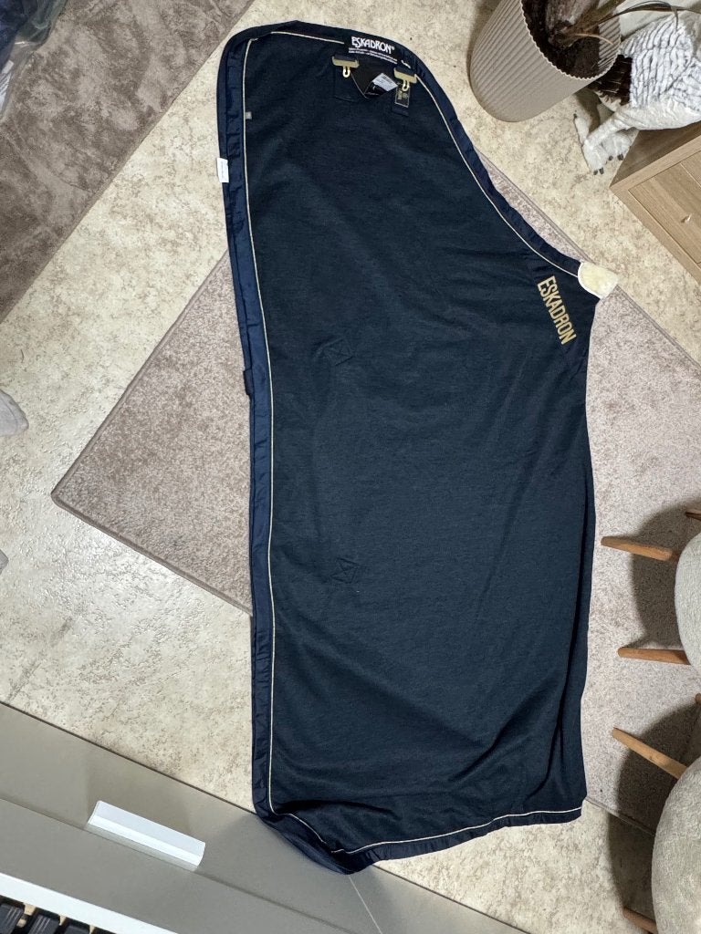 Zweetdeken eskadron blauw 205, Dieren en Toebehoren, Zweetdeken, Nieuw, Eskadron, Blauw