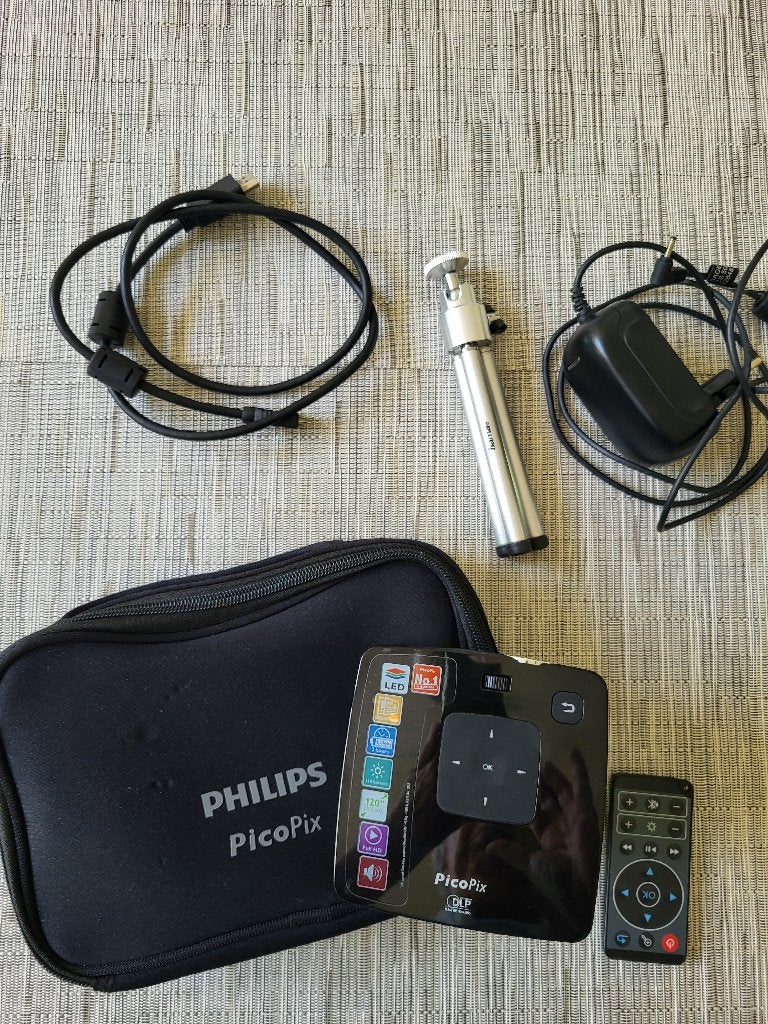 Philips pico mini beamer, Audio, Tv en Foto, Beamers, Ophalen, Philips, Zo goed als nieuw, DLP