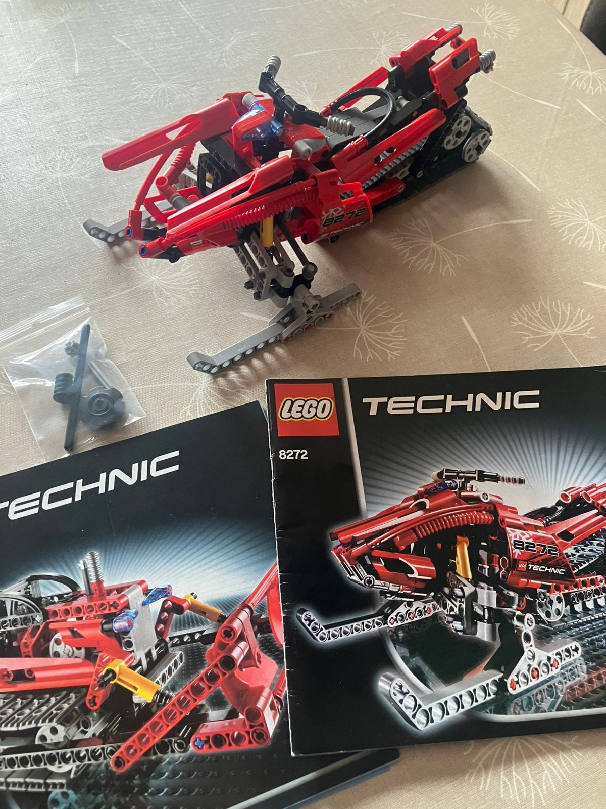 Lego technic 8272 snowmobile, Ophalen of Verzenden, Gebruikt, Lego, Technic