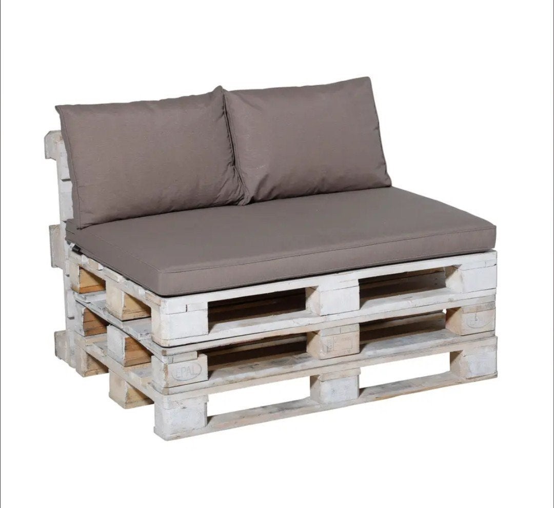 Madison palletkussen panama taupe, Ophalen