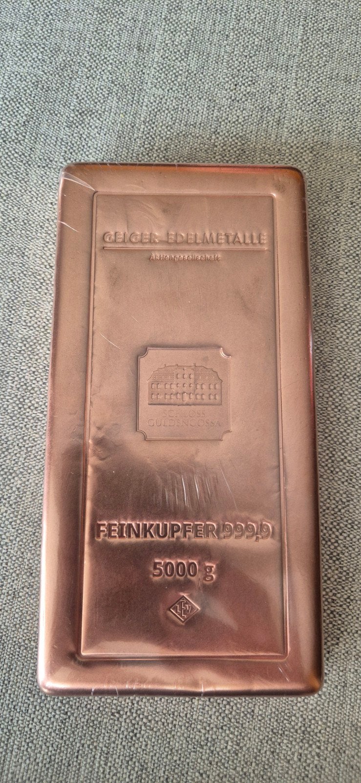 koperbaar 5kg, Ophalen