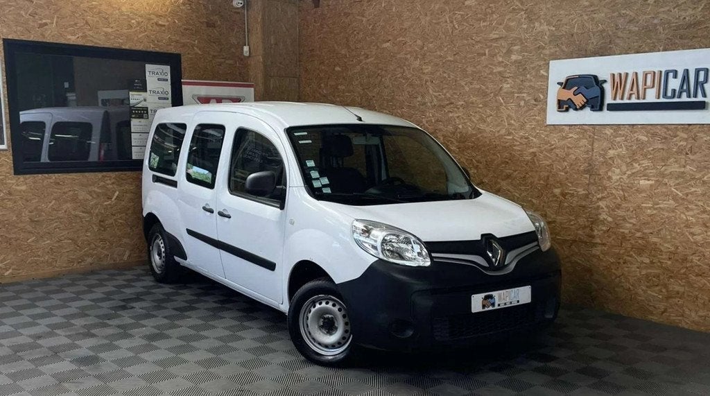 Renault Kangoo Maxi 1.5 dCi eur6 utilitaire * TVA récupéra, 121 g/km, Euro 6, Entreprise, Noir