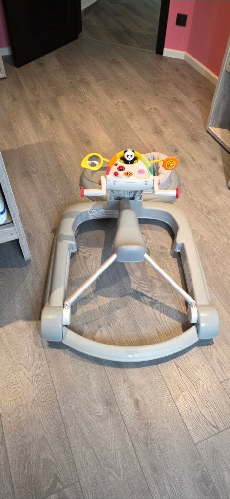 Chicco loopstoel / babywalker met speelblad, Enfants & Bébés, Jouets | Jouets de bébé, Comme neuf, Mobile, Avec lumière, Sonore