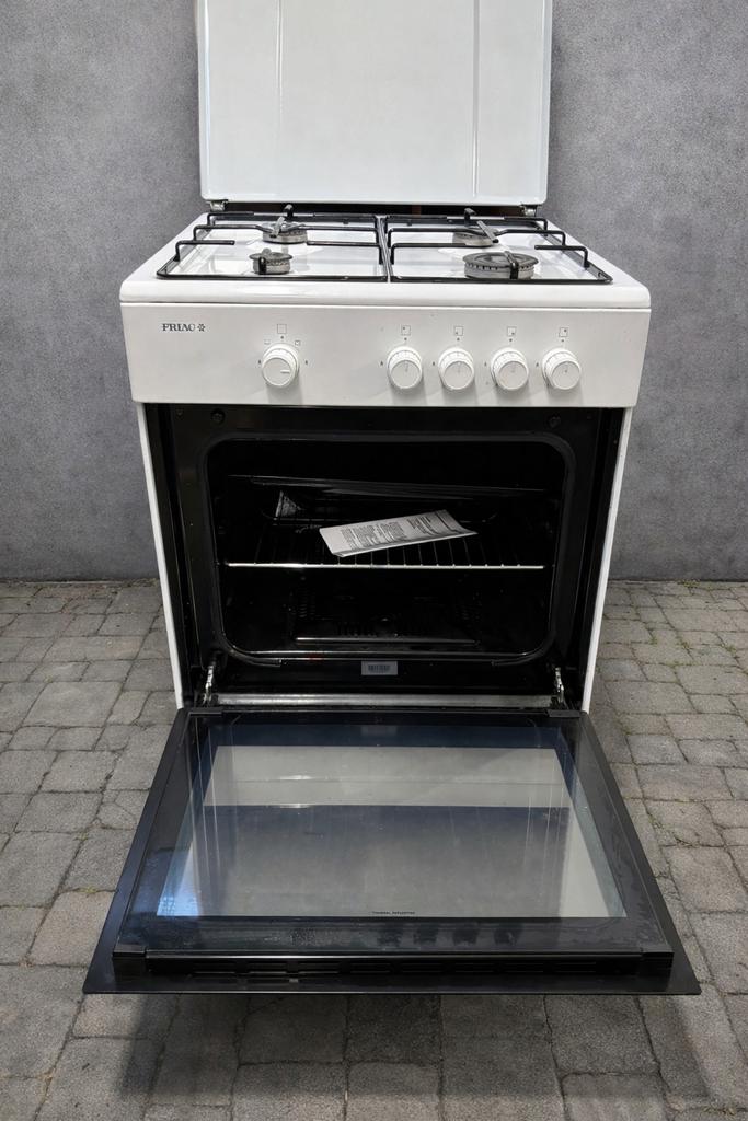 Gasfornuis met oven te koop, Ophalen, Gebruikt, Minder dan 45 cm, 4 kookzones