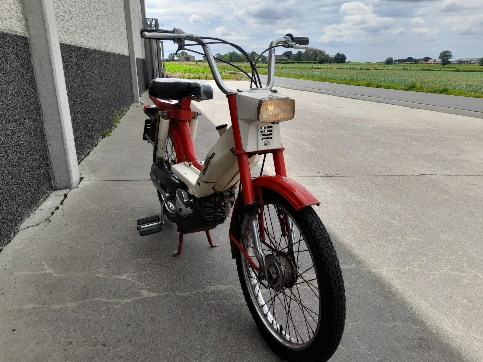 Honda camino 1981 a klasse  met papieren, Autres marques, 49 cm³, Enlèvement, Classe A (25 km/h)