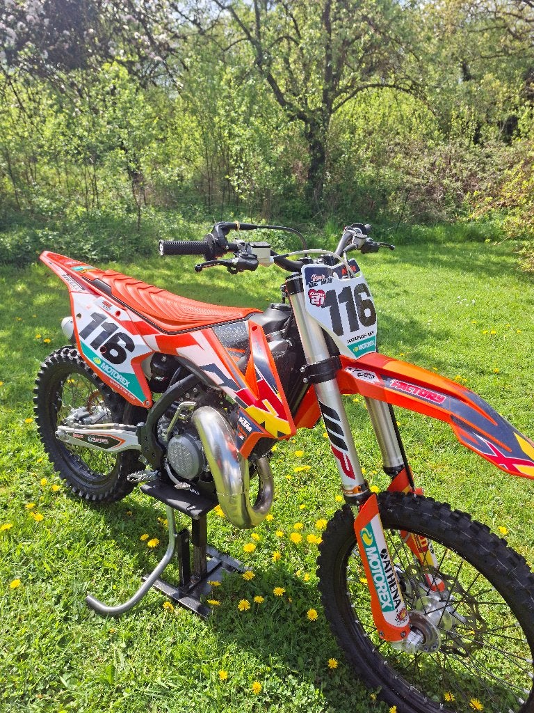 KTM 125 motorcross, Motoren, Occasion, Particulier, 11 kW of minder, Handgeschakeld