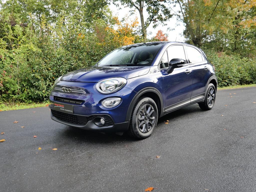 Fiat 500X CLUB FIREFLY TURBO 120PK (bj 2023), Auto's, Voorwielaandrijving, Stof, Euro 6, Blauw