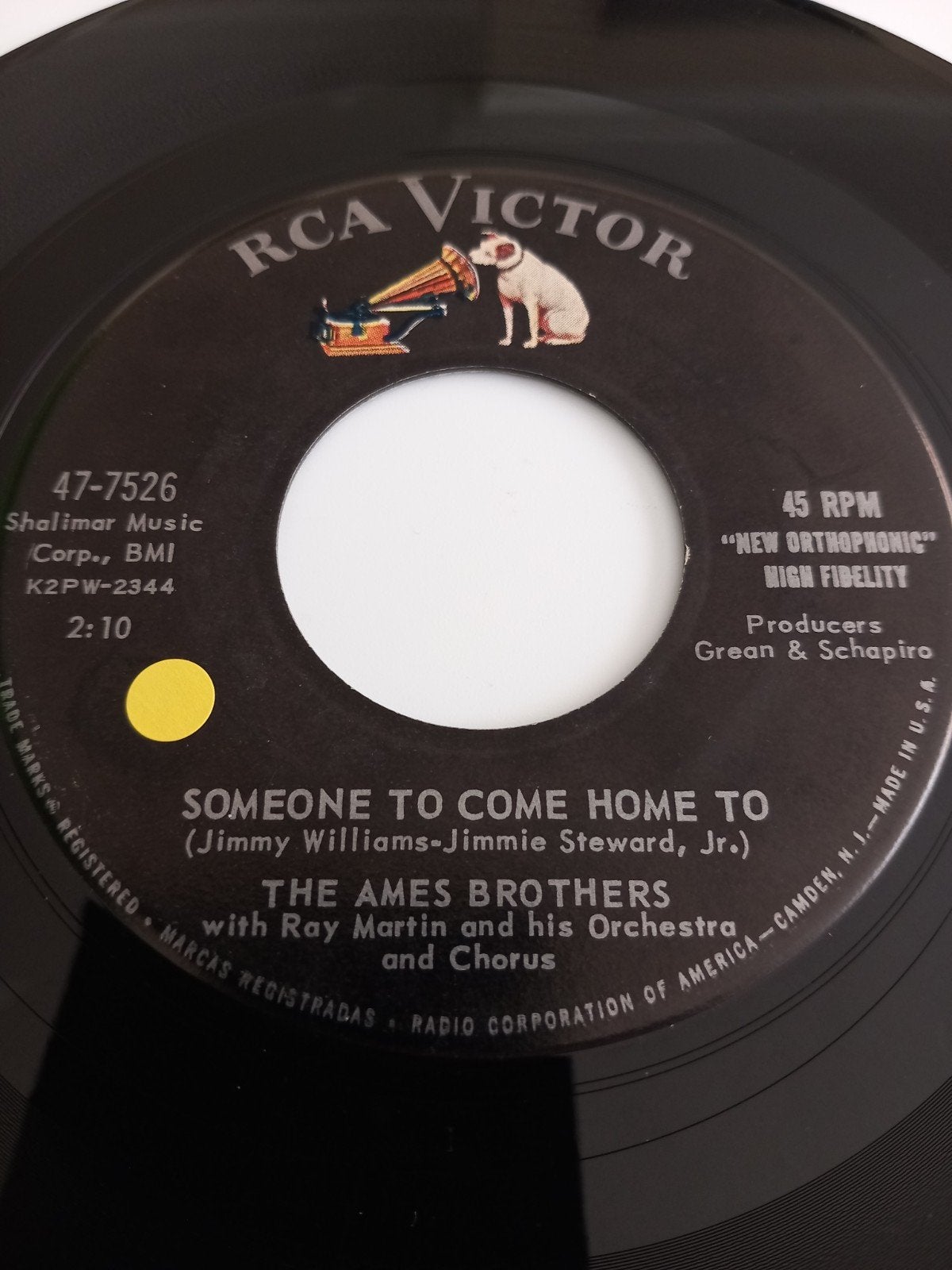 THE AMES BROTHERS. POP-CORN OLDIES USA 45T, Enlèvement ou Envoi, Autres genres