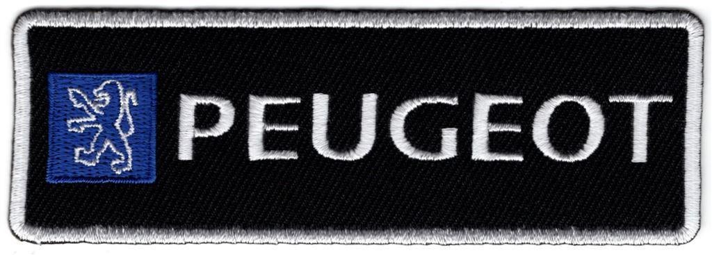 Peugeot stoffen opstrijk patch embleem #3, Verzenden, Nieuw