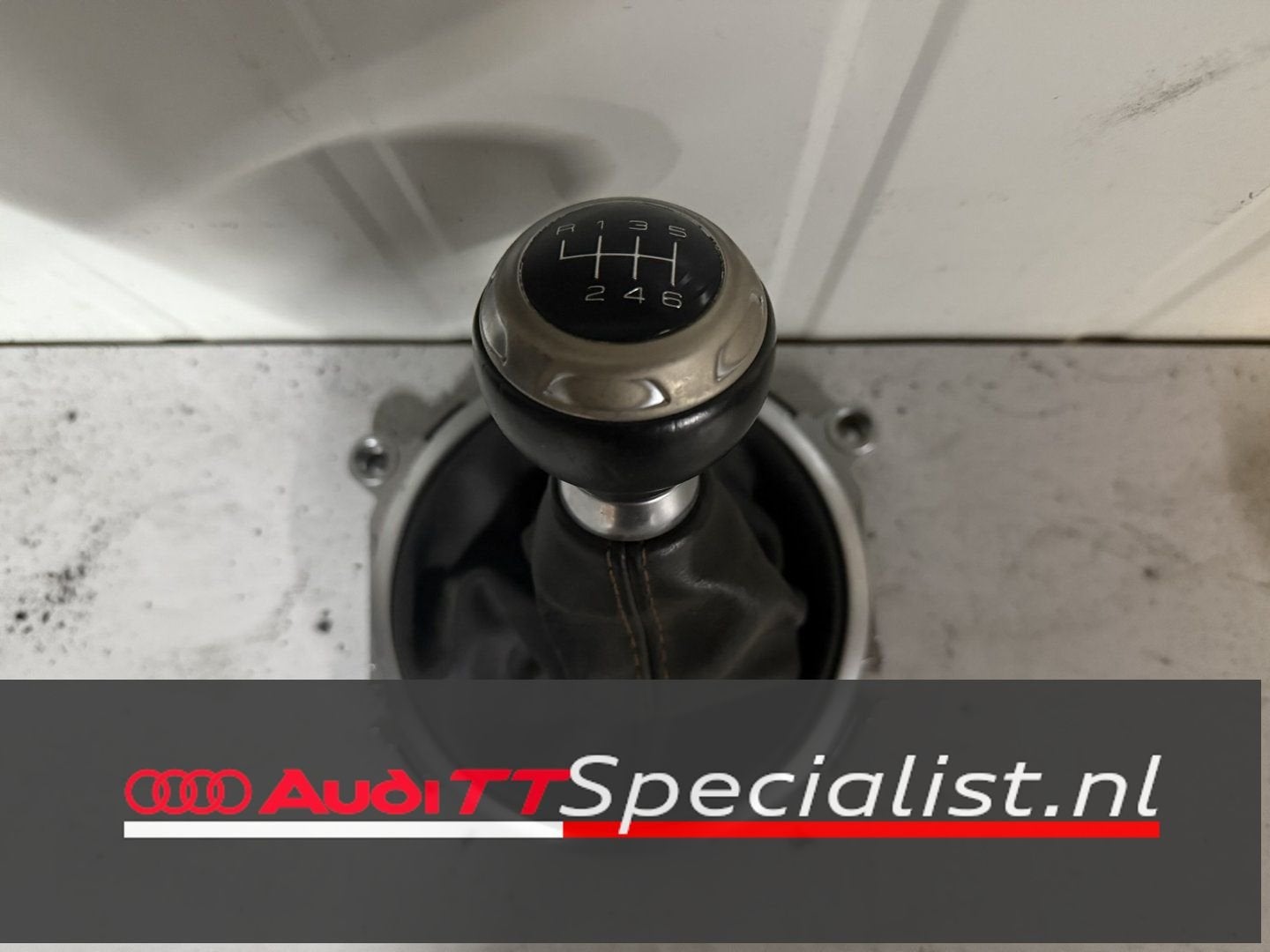 Versnellingspookhoes met knop Audi TT MK2 8J, -, Audi, Utilisé, -