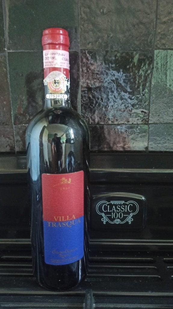 Chianti Villa Trasqua 2001, Collections, Vins, Neuf, Pleine, Enlèvement, Vin rouge