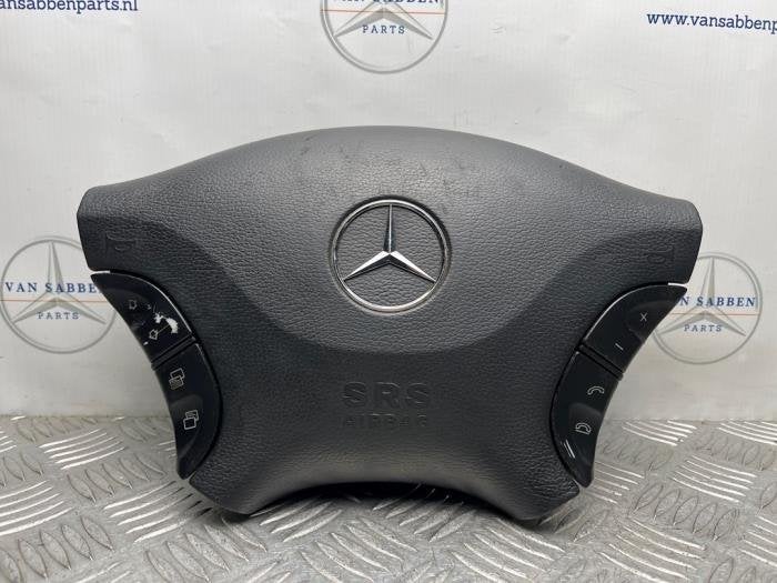 Airbag gauche (volant) d'un Mercedes Viano, Autos : Pièces & Accessoires, Autres pièces automobiles, Mercedes-Benz, Utilisé, 3 mois de garantie
