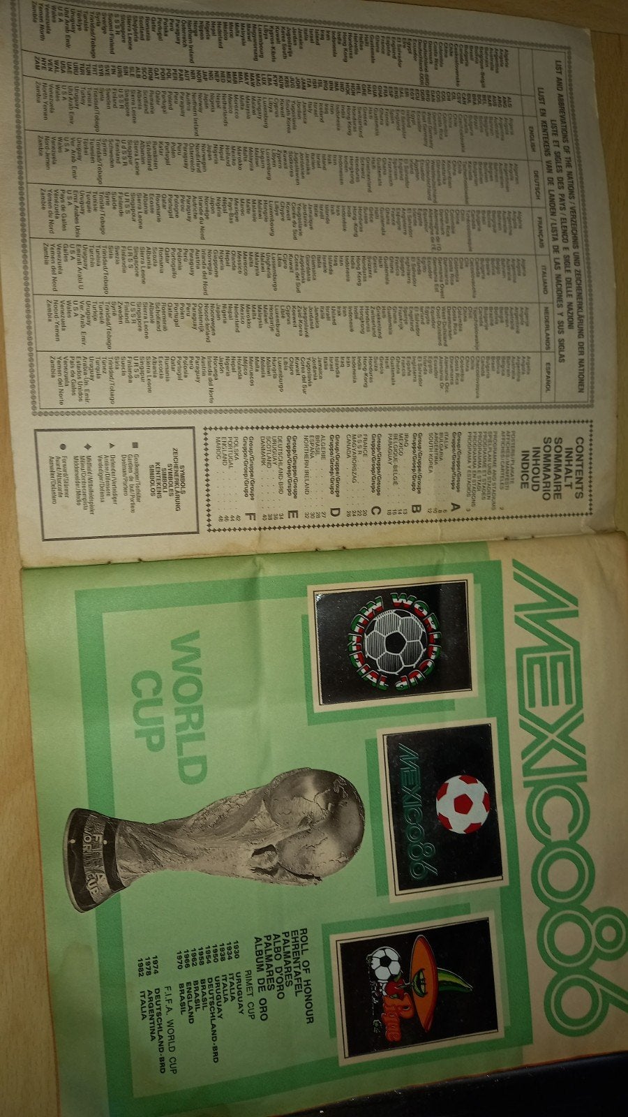 MEXICO86 COMPLET, Enlèvement, Utilisé, Sport